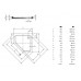 Kaldewei CORNEZZA 680-2 sprchová vanička 90 x 90 x 6,5 cm s nosičem a panelem 459448040001