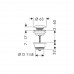 Hansgrohe Odtoková souprava Push-Open G 1 1/4, chrom 50100000