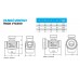 ESBE VTC 311 / 55°C Plnící ventil, RP 3/4", DN: 20, KVS: 3,2 m3/h 51000200
