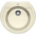BLANCO Rondoval dřez včetně sifonu, jasmín 515672 + ZDARMA VILEDA MOP Easy Wring