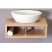 SAPHO FATIMA 51600 podstavec pod umyvadlo 80x27,5x44cm, skořice