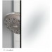 RONAL PUR52 Pur dvoukřídlé dveře pro pětiúhelník, <2m, chrom/Cristal perly PUR52SM21044