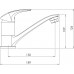 NOVASERVIS METALIA 57 ECO+ Dřezová stojánková baterie chrom 57096,0E