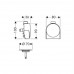 Hansgrohe Exafill S vrchní sada, chrom 58117000