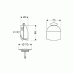 Hansgrohe Exafill Vrchní sada, mosaz 58127840