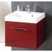 SAPHO MARIOKA 59080BD umyvadlová skříňka 80x45x48cm, bordo