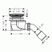 Hansgrohe Starolift ´52 Základní těleso odtokové soupravy 60052180