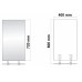 GELCO LATUS zrcadlo 40x80 cm, s policí W60092-4