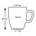 BANQUET hrnek Retro Coffee assorted 60JG003