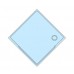 RONAL SWMQ Marblemate čtvercová sprchová vanička 90x90cm z litého mramoru SWMQ090004