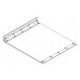 Kaldewei 750/FA FACILE boční panel 750x540 mm, bílý 685500940001