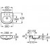 Roca Meridian umyvadlo 45 x 42 cm 7327245000