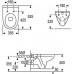 Roca Victoria závěsný klozet 734630300S