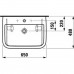 LAUFEN FORM Umyvadlo 65x48, 1 otvor, bílé, 8.1067.4.000.104.1