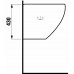 LAUFEN IL BAGNO ALESSI ONE Umyvadlo 52x52,5 s otvorem, LCC 8.1097.1.400.104.1