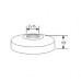 KLUDI ventilová rozeta G 1/2" chrom/nikl 82027305-00