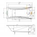 TEIKO Vana Etna obdélníková 180 x 80 cm - HTP systém ECO AIR V212180N04T02221
