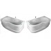 TEIKO Vana Jáva L obdélníková 160 x 90 cm - HTP systém ECO HYDROAIR V217160L04T04231