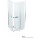 TEIKO SKRH 2/90 sprchový kout čtvercový s rohovým vstupem chinchila + water off V331090N56T12001