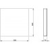KOLO Twins zrcadlo 50x60x7 cm wenge 88300