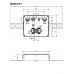 HEIMEIER Multibox 4 F s termostatickým ventilem, bílý 9316-00.800