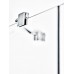RAVAK SMARTLINE SMPS-90 L pevná sprchová stěna, chrom+transparent 9SL70A00Z1