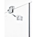 RAVAK SMARTLINE SMPS-100 R pevná sprchová stěna, chrom+transparent 9SPA0A00Z1
