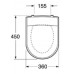 Gustavsberg LOGIC Soft Close WC sedátko 9M11S101