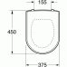 Gustavsberg ARTIC Soft Close WC sedátko 9M16S101