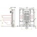 ALCAPLAST Sádromodul - předstěnový instalační systém pro suchou inst. A101/1300H