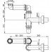 ALCAPLAST Prostorově úsporný umyvadlový sifon s převlečnou maticí 5/4" A434