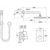 Roca Element termostatická sprchová baterie s horní sprchou A5A2962C00