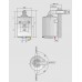 ARISTON 100 V FB plynový zásobníkový nástěnný ohřívač vody 95 l, 003044