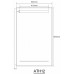 AQUALINE Zrcadlo 50x80cm, podsvícené s policí ATH12