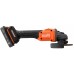 Black & Decker BCG6L8D2S Aku bezuhlíková úhlová bruska (18V/2x2,0Ah), 3x kotouč a taška