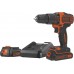 Black & Decker BDCHD18K1B2 Aku příklepová vrtačka (40Nm/18V/2x2,0Ah), kufr