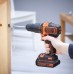 Black & Decker BDCHD18KB Aku příklepová vrtačka (40Nm/18V/2x1,5Ah), kufr