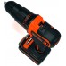 Black & Decker BDCHD18KB Aku vrtačka s příklepem (2x1,5Ah/18V) Kufr