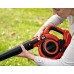 BLACK & DECKER GWC3600LB Aku vysavač listí 36 V, 218 km/hod, drcení 7:1, vak 17 l, bez akumulátoru a nabíječky