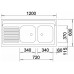 BLANCO R-ZS 12x6-2 Nerez přírodní lesk oboustranné provedení 510505