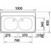 BLANCO Z 10x6 Nerez přírodní lesk nástavné provedení +armatura 518222