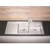 BLANCO CLARON 8 S-IF InFino Nerez hedvábný lesk dřez vlevo s táhlem 521652