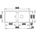 BLANCO JARON XL 6 S-IF InFino nerez s excentrem 521666