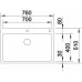 BLANCO CLARON 700-IF/A InFino Nerez durinox s táhlem 523394