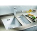 BLANCO SUBLINE 160-U InFino Silgranit černá bez táhla 525981