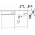 BLANCO SUBLINE 340/160 F InFino Silgranit černá dřez vlevo 525984