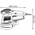 BOSCH GEX 34-125 PROFESSIONAL Excentrická bruska 0601372300