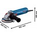 BOSCH GWS 12-125 S PROFESSIONAL Úhlová bruska 06013A6020