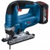 BOSCH GST 185-LI PROFESSIONAL Akumulátorová kmitací pila, 2x 4,0 Ah, GAL 18V-40, kufr 06015B3024