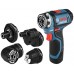 BOSCH GSR 12V-35 FC Aku vrtací šroubovák, v L-BOXX s adaptérem 06019H3003